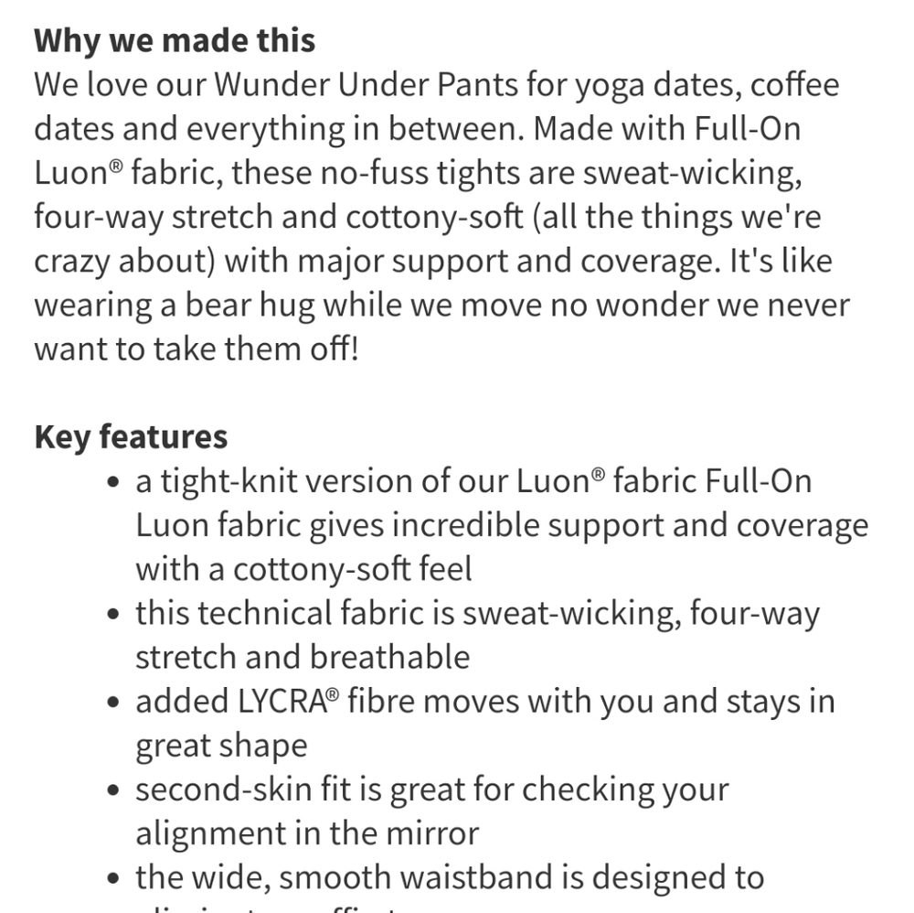 Lululemon Print Leggings - Picture 4 of 6
